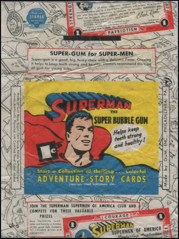 R145 Gum Inc. Superman